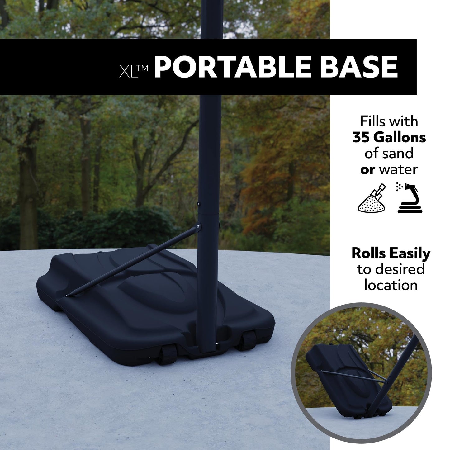 Portable Basketball System