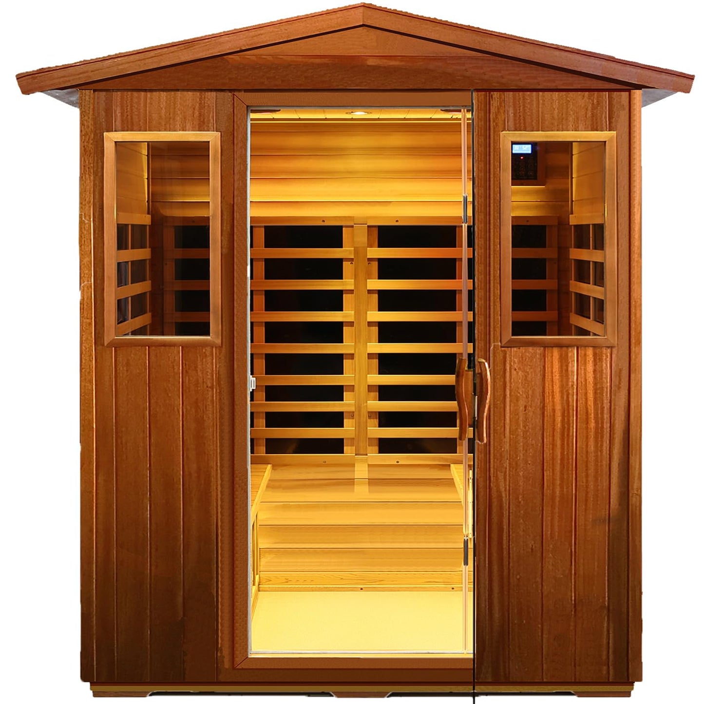 Mahogany Outdoor Sauna