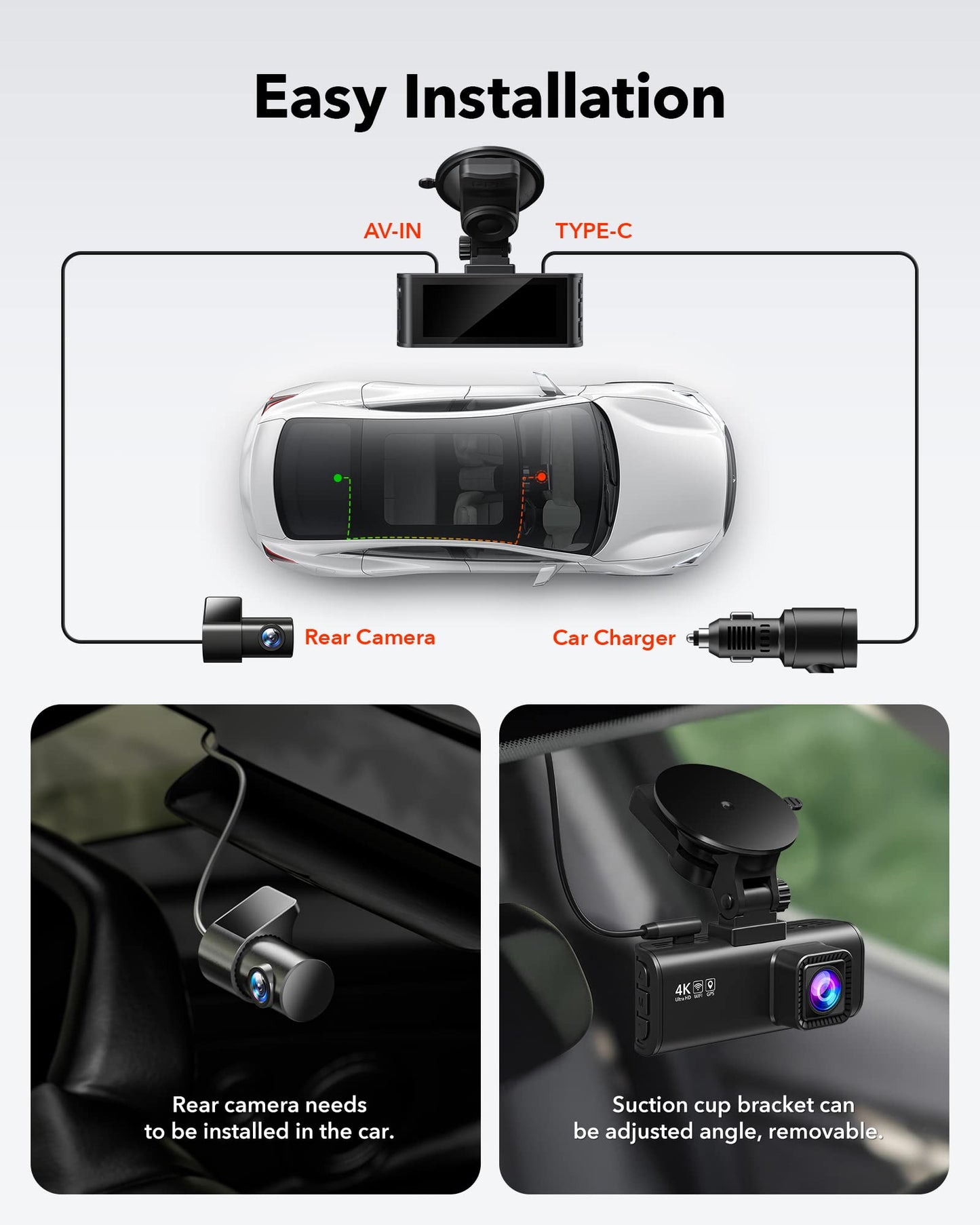 Dash Cam Front Rear
