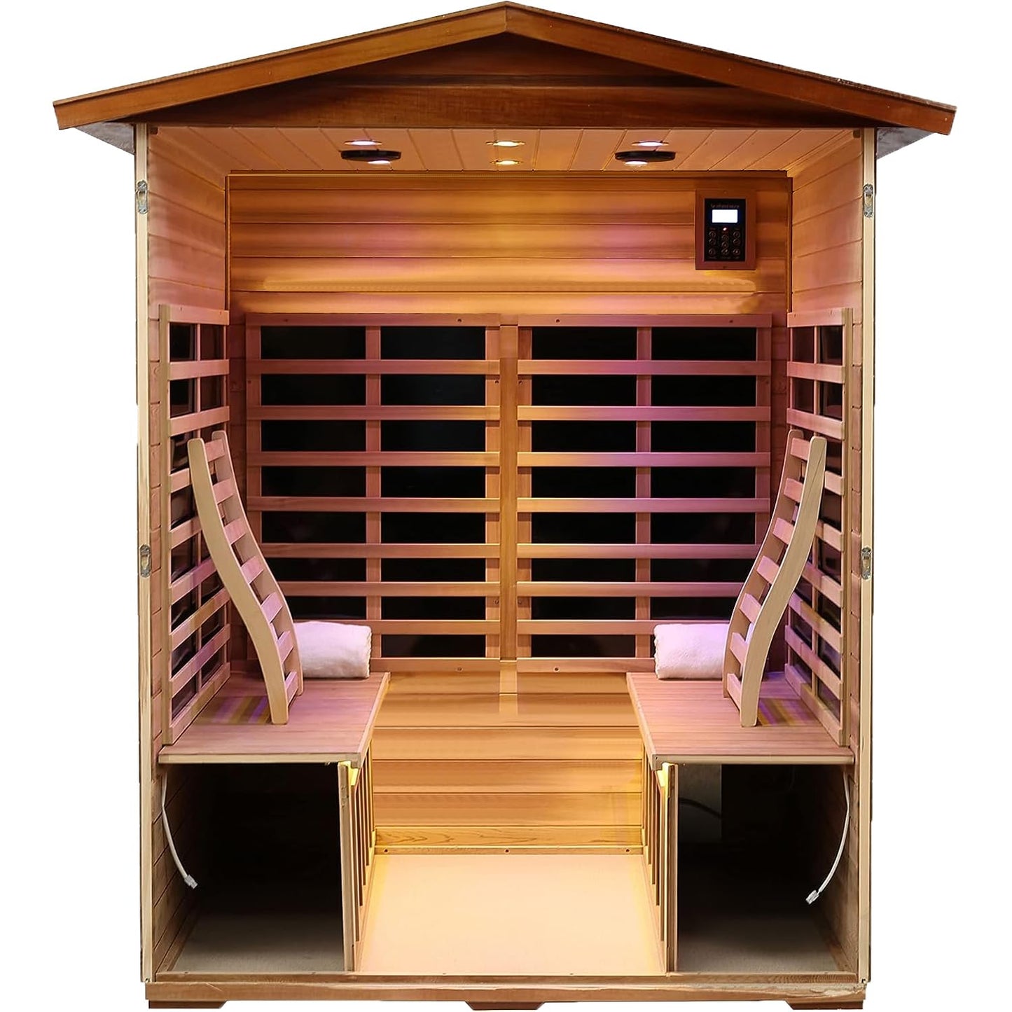 Mahogany Outdoor Sauna