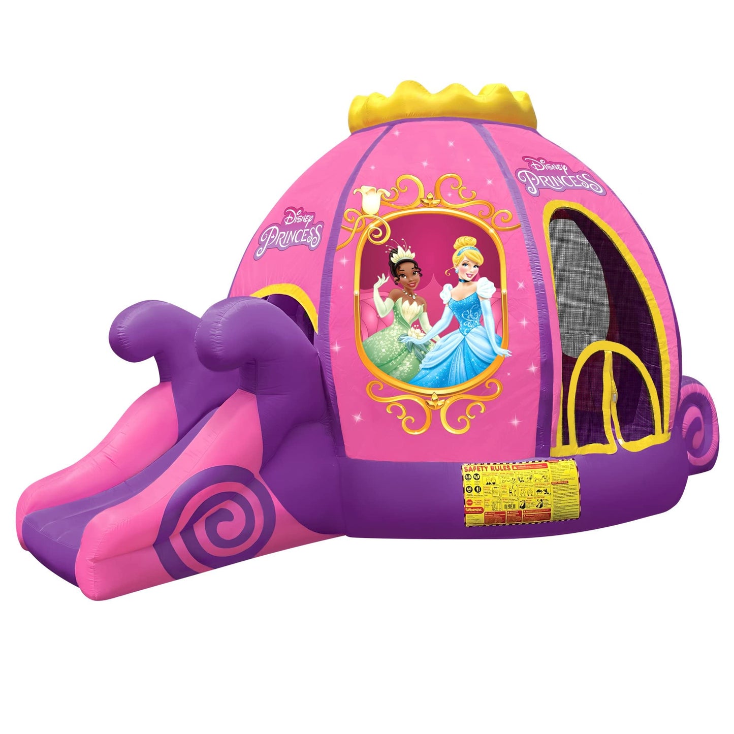 Princess Inflatable Pink Bounce House
