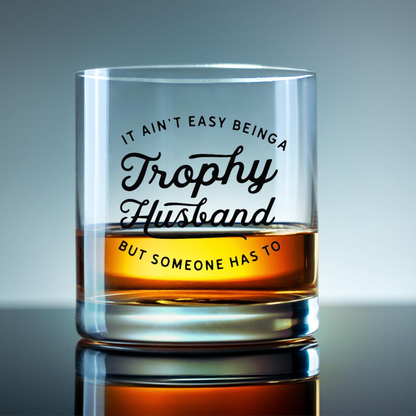 Husband Whiskey Glass