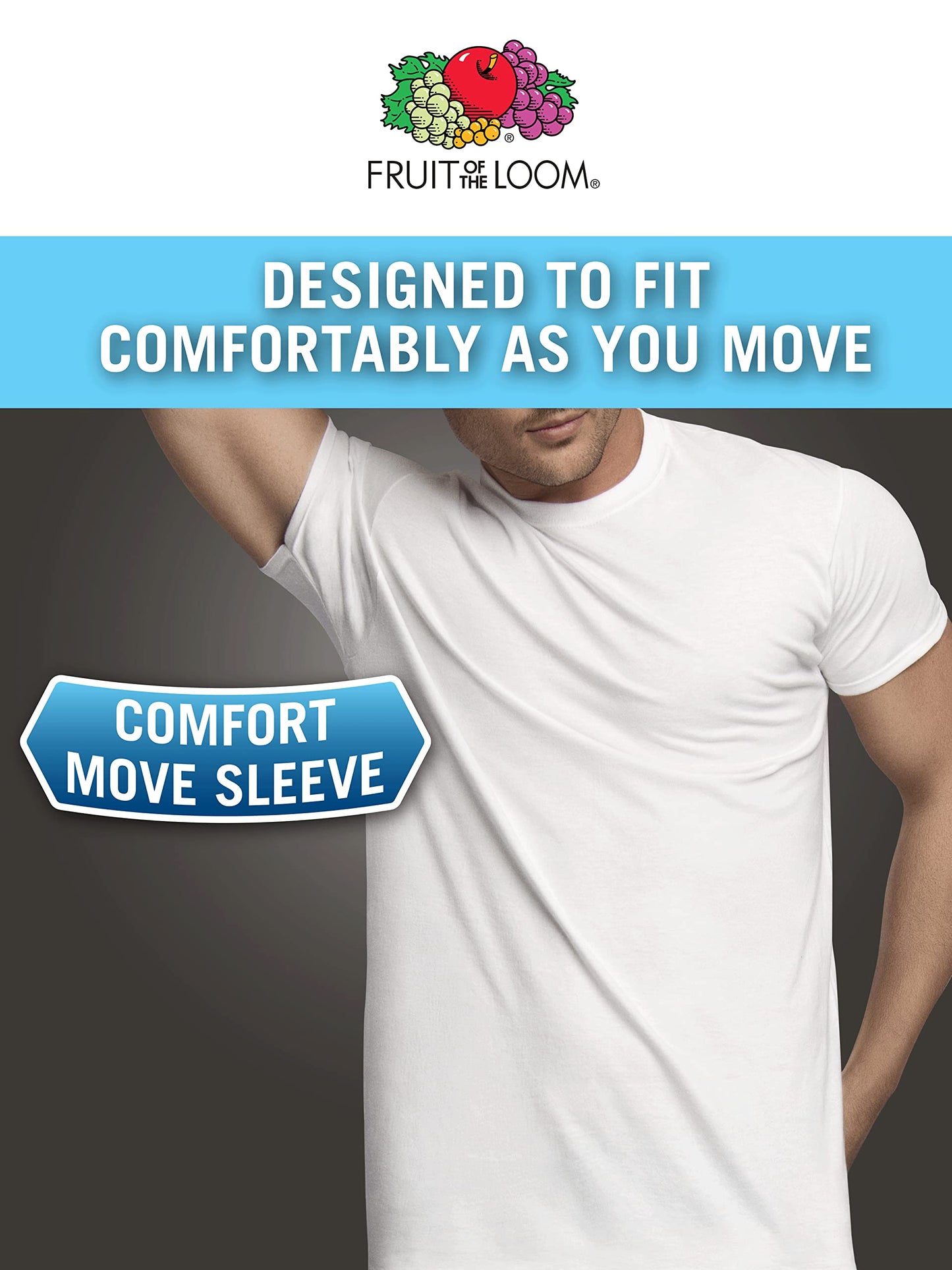 Fruit of the Loom Men's Crew T-Shirt