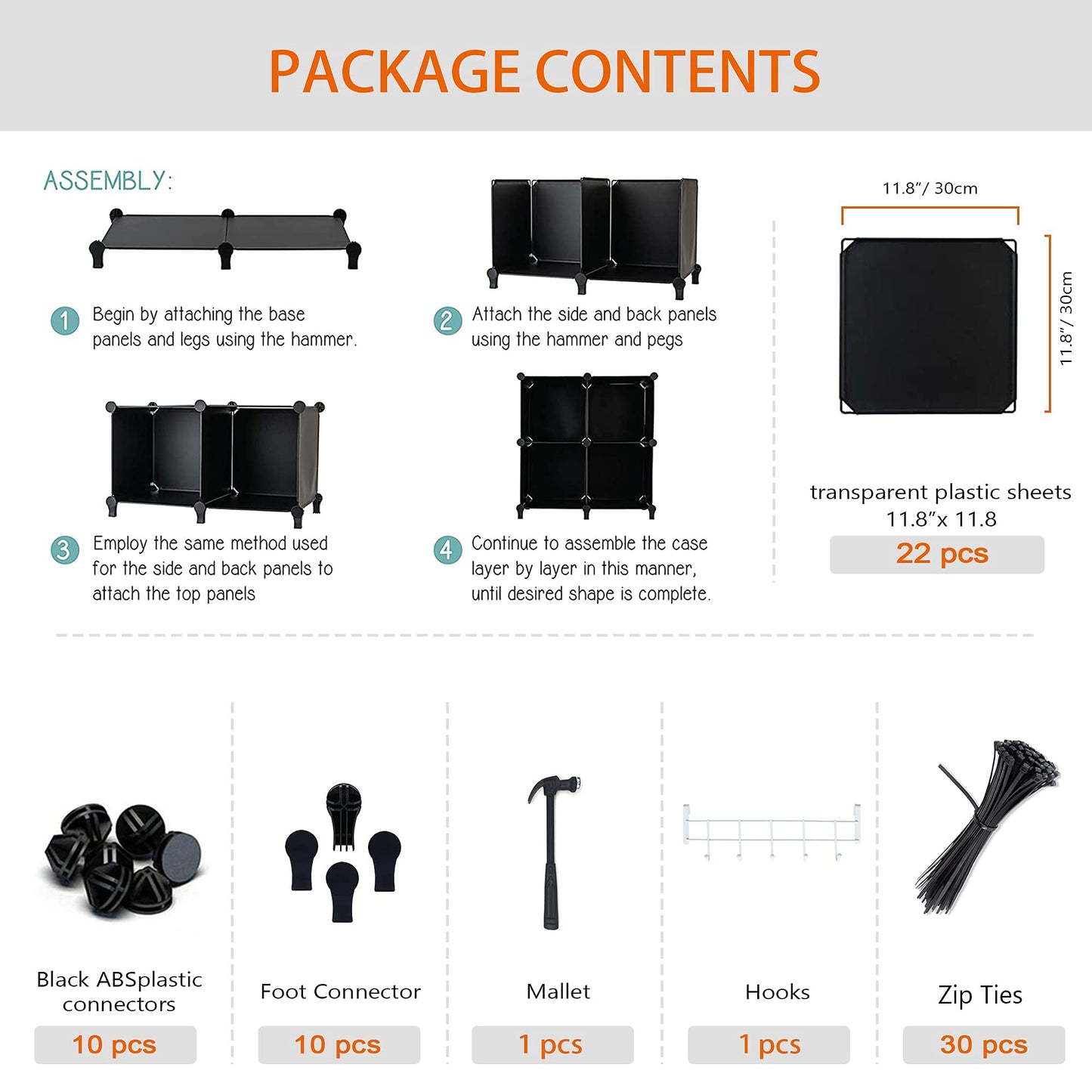 6-Cube Storage Organizer