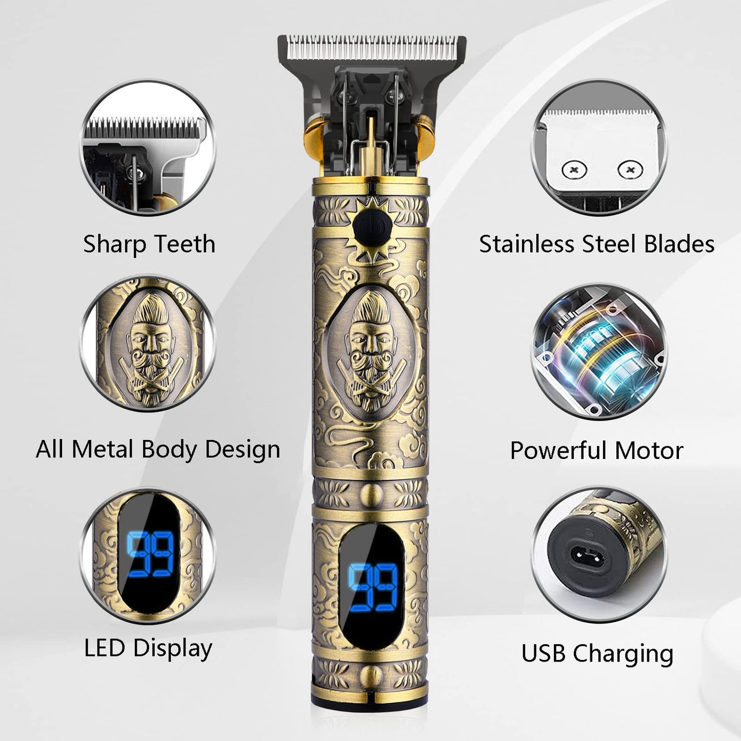 Mens Cordless Hair Clippers
