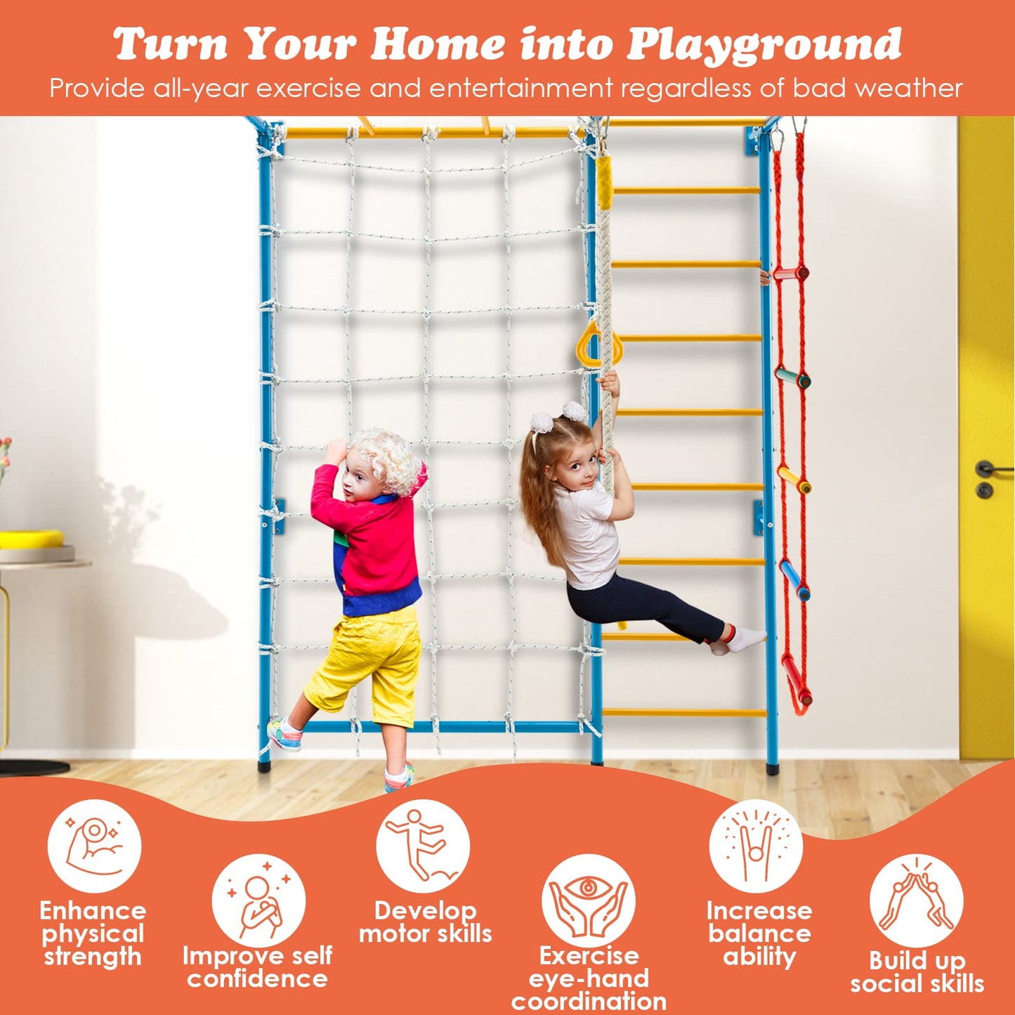 7 in 1 Climbing Toys for Toddlers