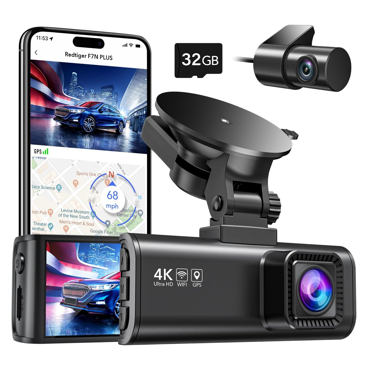 Dash Cam Front Rear
