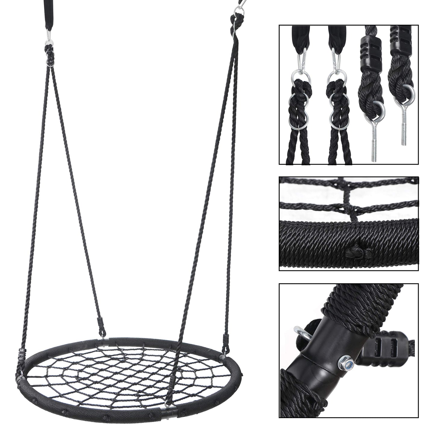 Spider Web Swing Set