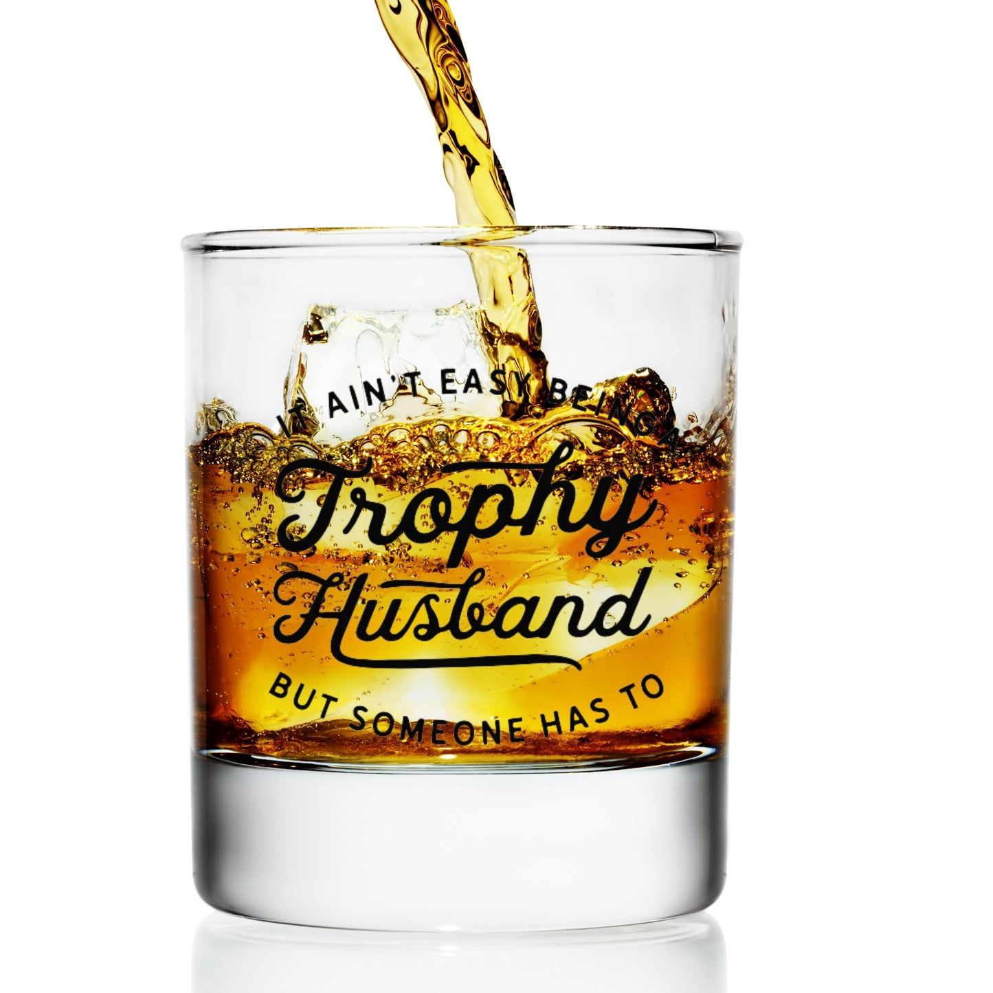 Husband Whiskey Glass
