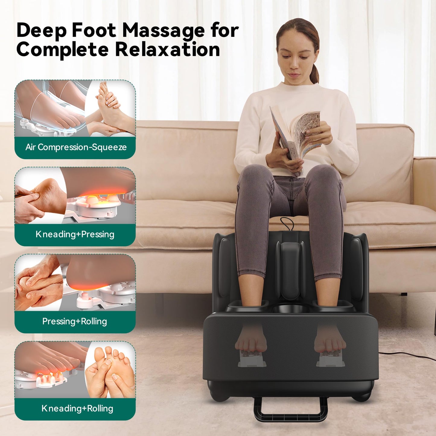 Ottoman Foot Massager