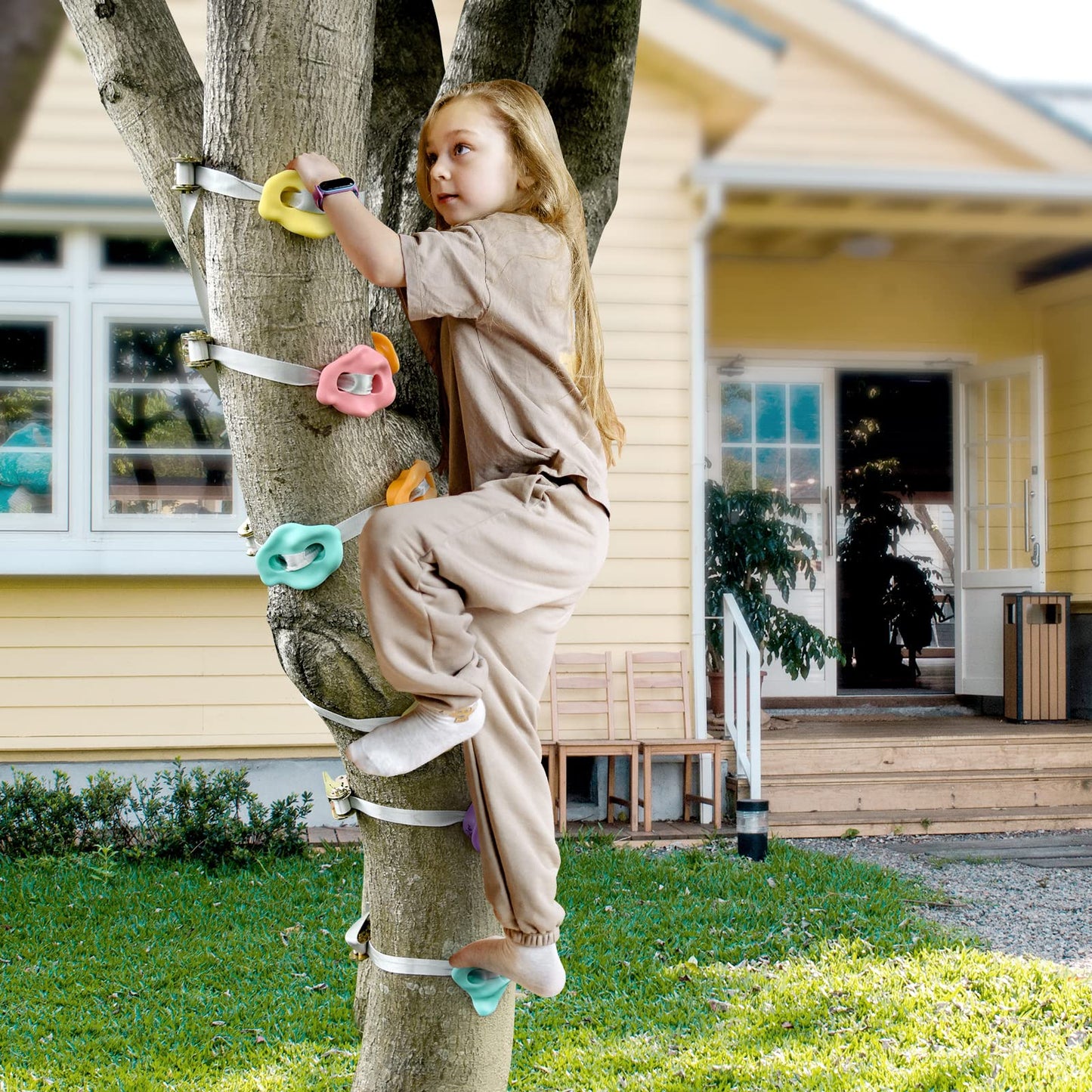 Ninja Tree Climbing Holds for Kids