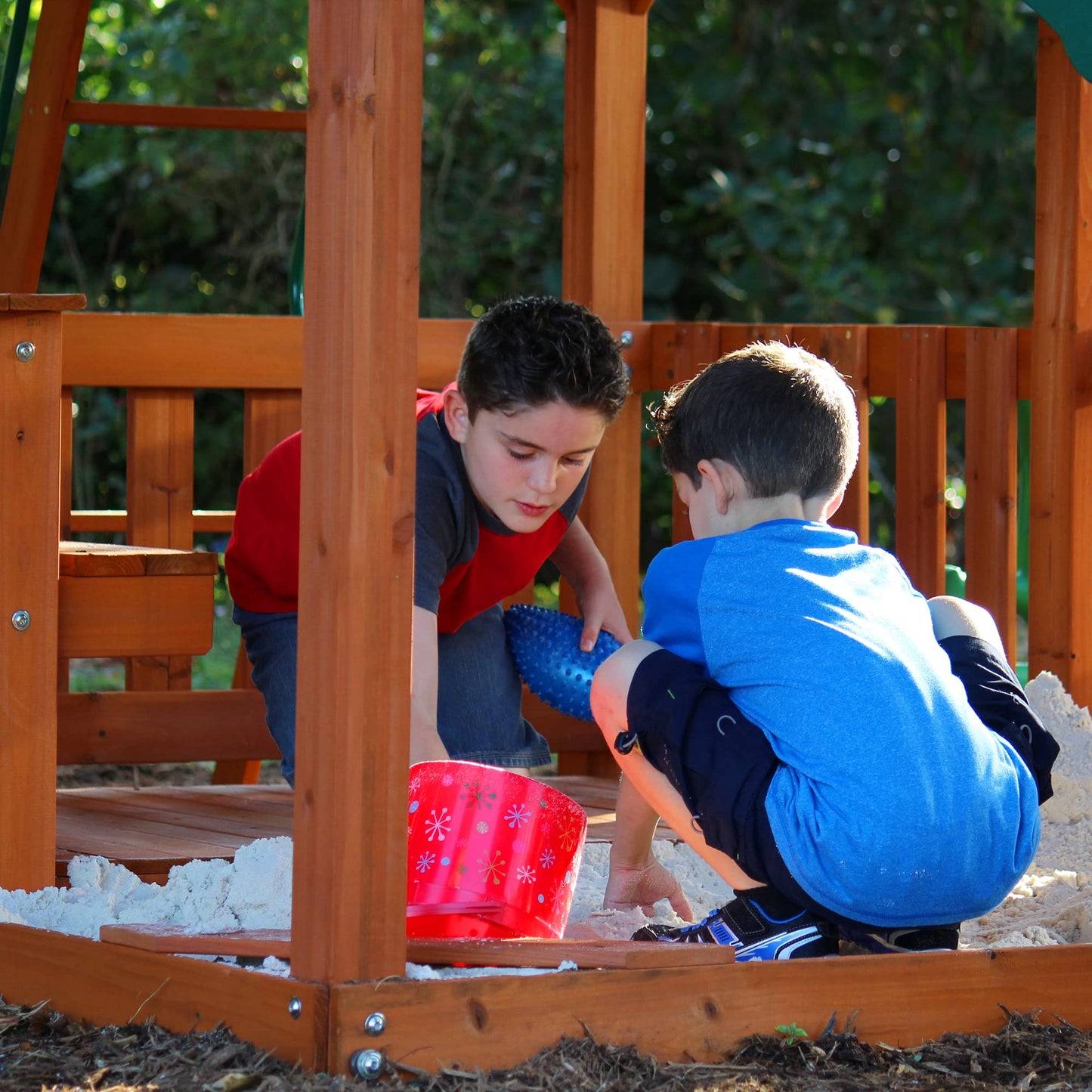 Playground Cedar Wood Swing Set
