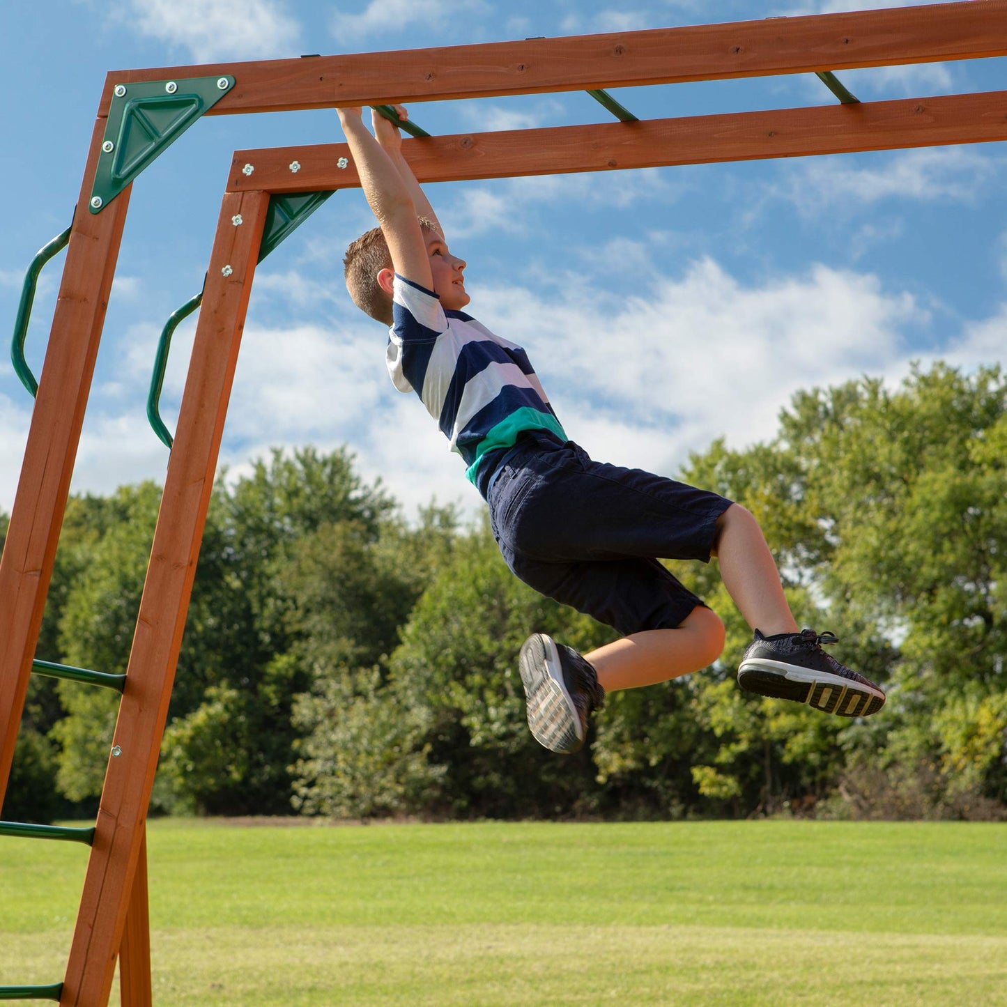 Playground Cedar Wood Swing Set