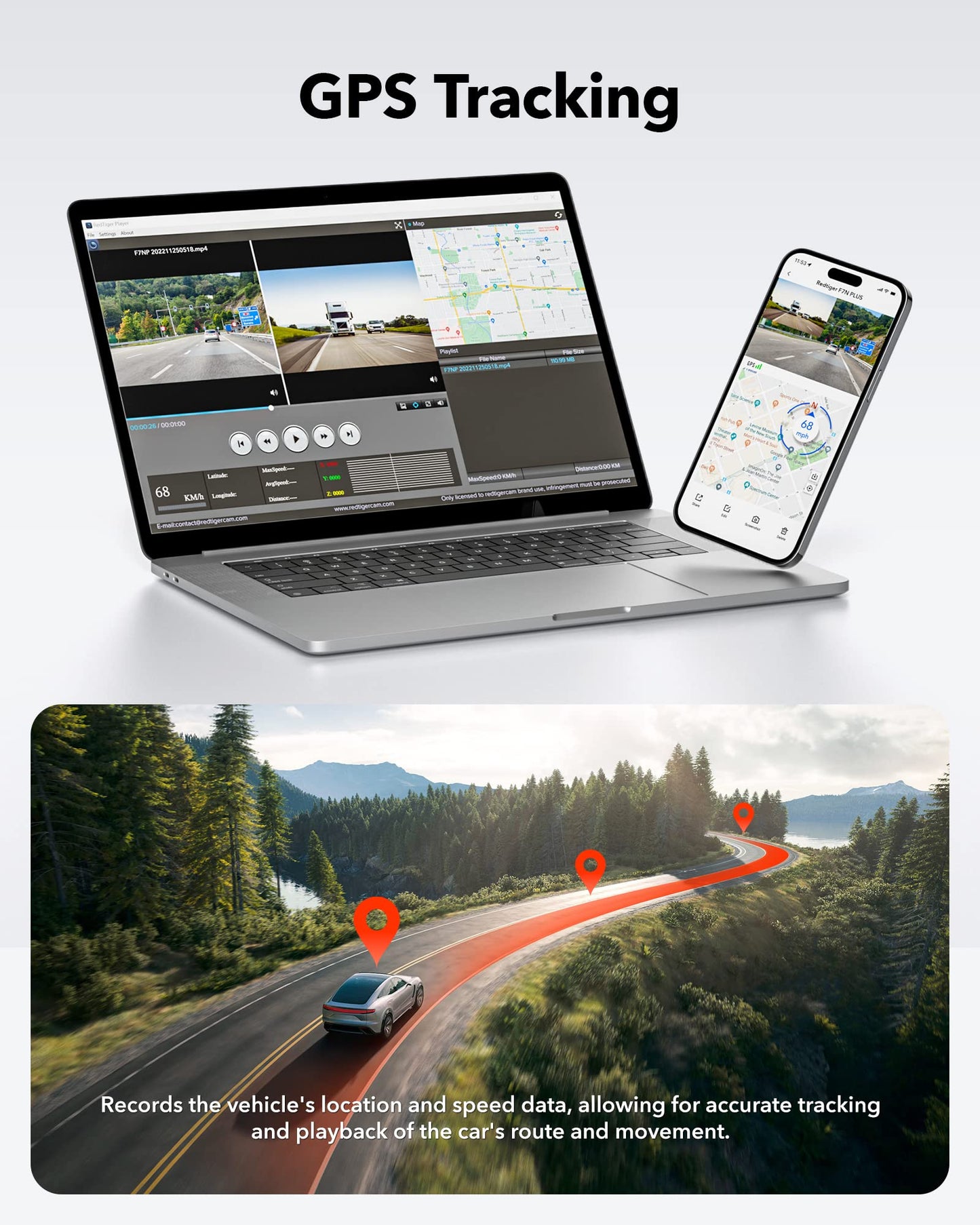 Dash Cam Front Rear