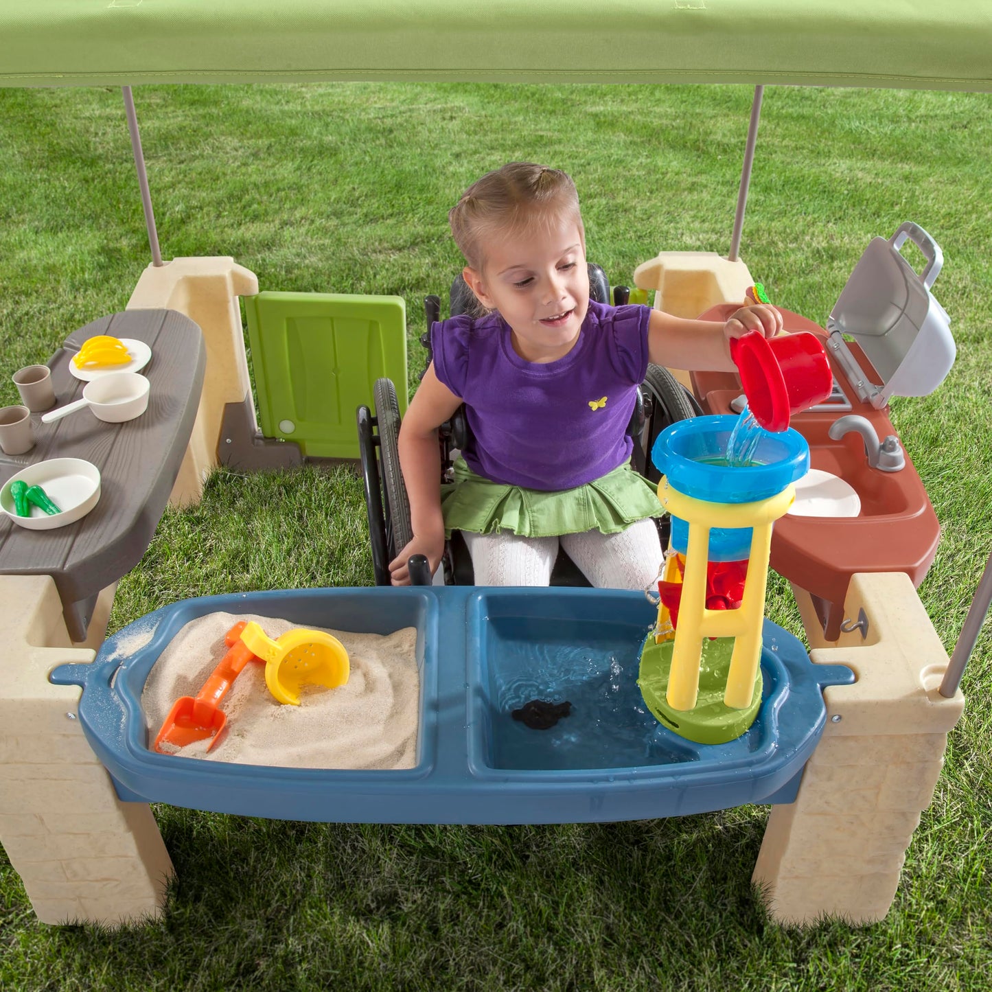 Playtime Patio with Canopy