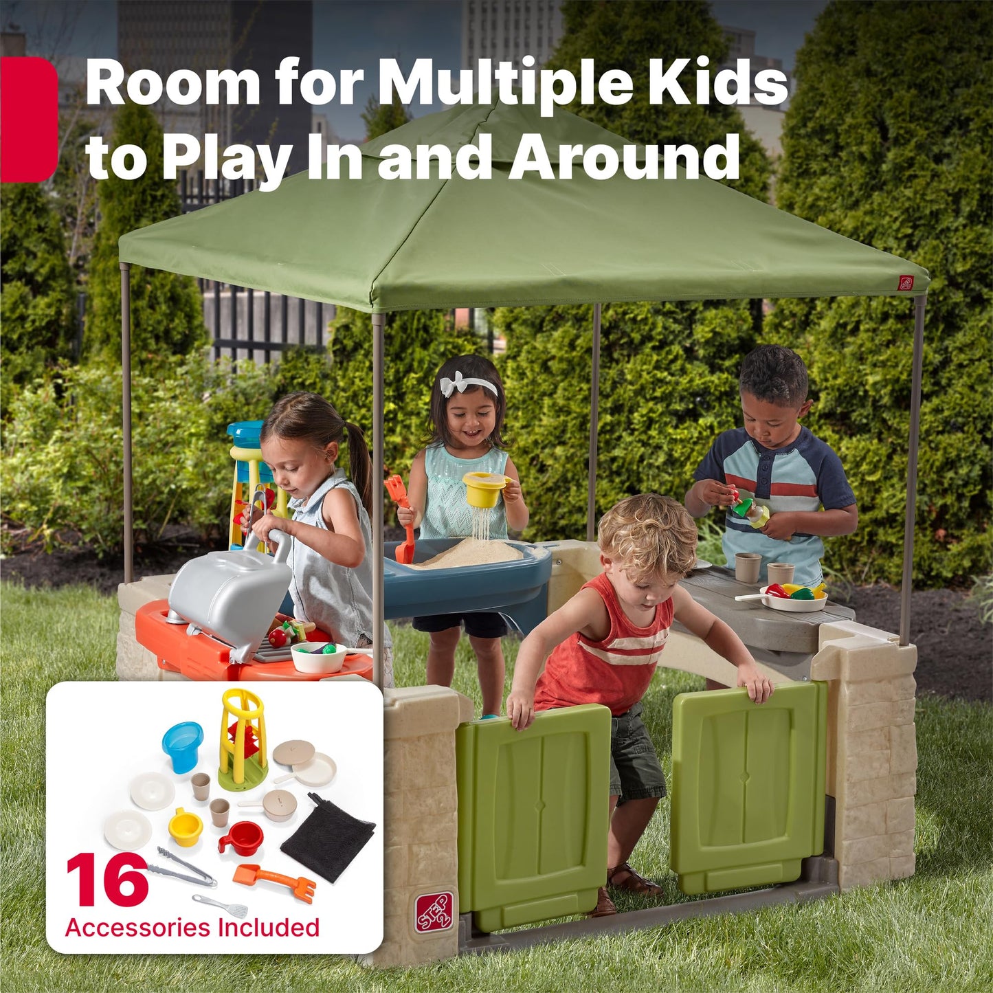 Playtime Patio with Canopy