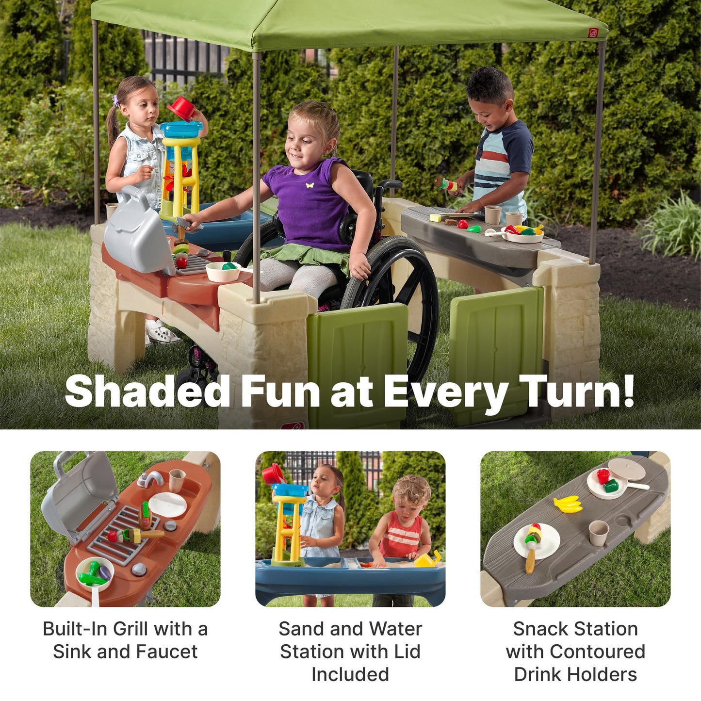 Playtime Patio with Canopy