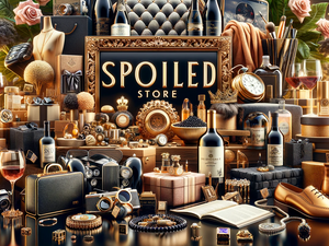  an array of luxury items from the SPOILED STORE 