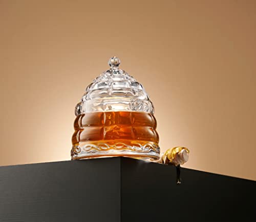 Crystal Honey Jar