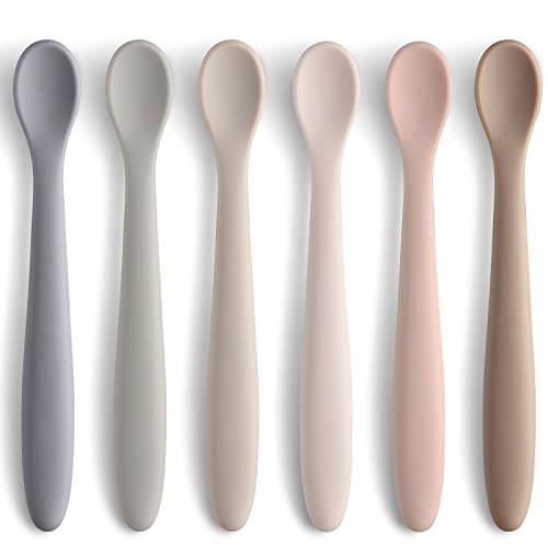 Silicone Baby Feeding Spoons