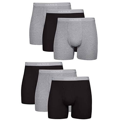 Hanes Men's Boxer Soft Breathable Cotton