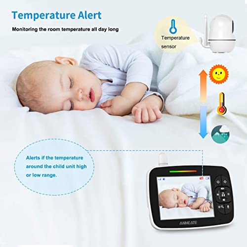 Baby Monitor with Remote Pan