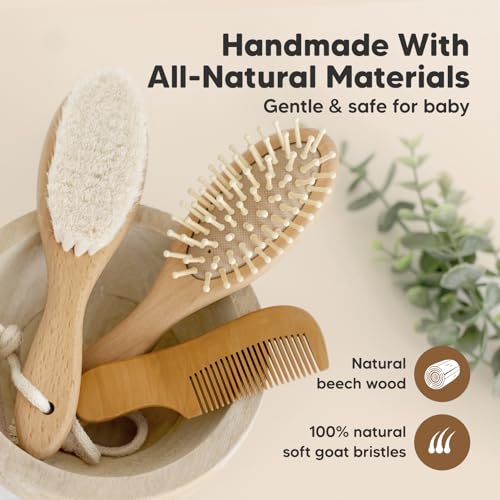 Baby Hair Brush & Comb Set