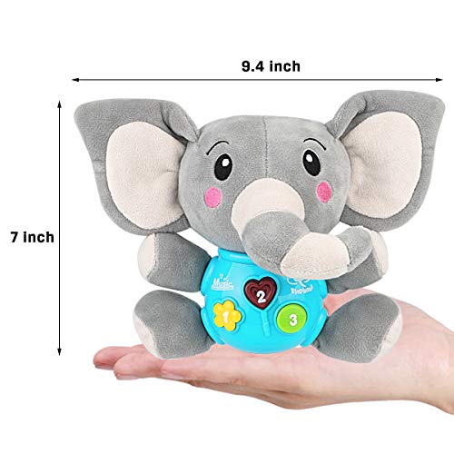 Plush Elephant Baby Toy