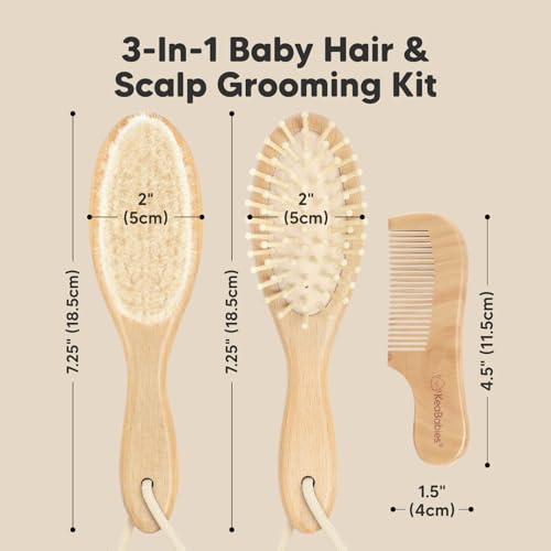 Baby Hair Brush & Comb Set