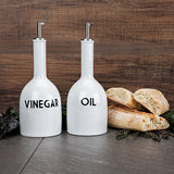Carafe Ceramic Oil and Vinegar Pourer Set by True - Spoiled Store 