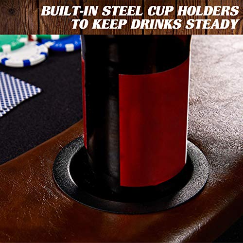 10 Player Folding Poker Table