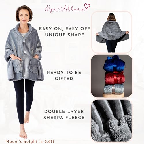 Double Layer Poncho