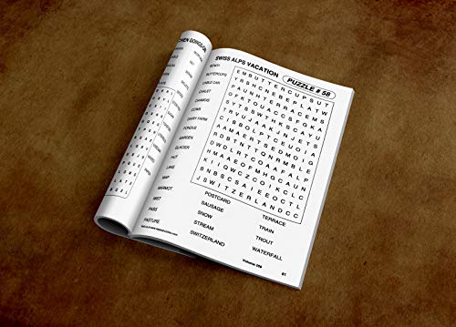 Large Word Search Puzzle Pack