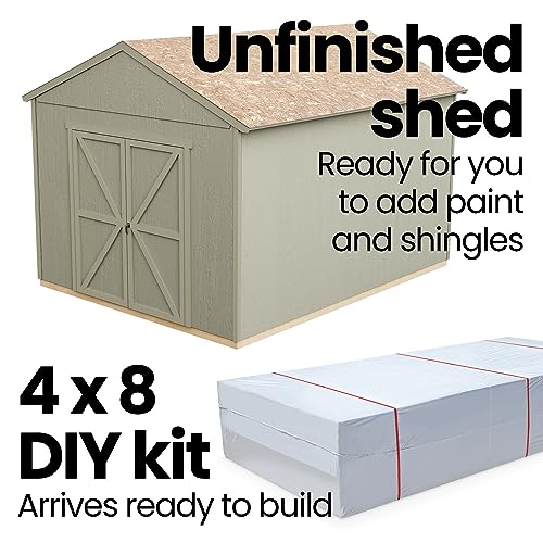 Do-It-Yourself Wooden Shed