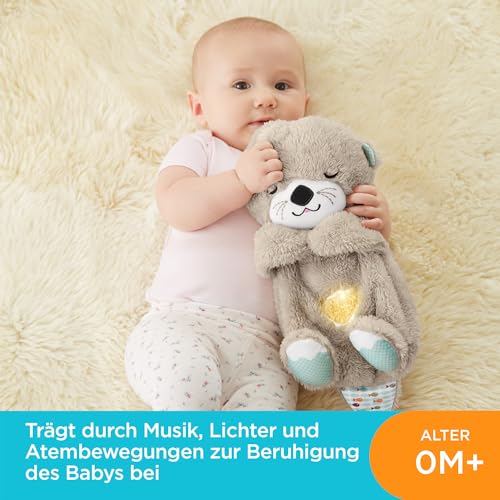 Snuggle Otter plush with music