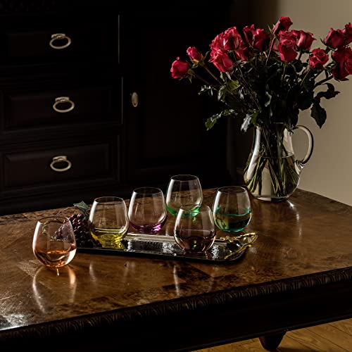 Stemless Wine Glass Set