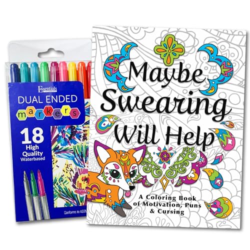 Swear Words Adult Coloring Book: Stress Relieving Hilarious Sweary Word to Color! [Book]