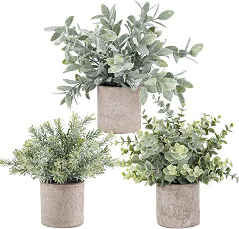Mini Potted Fake Plants Artificial