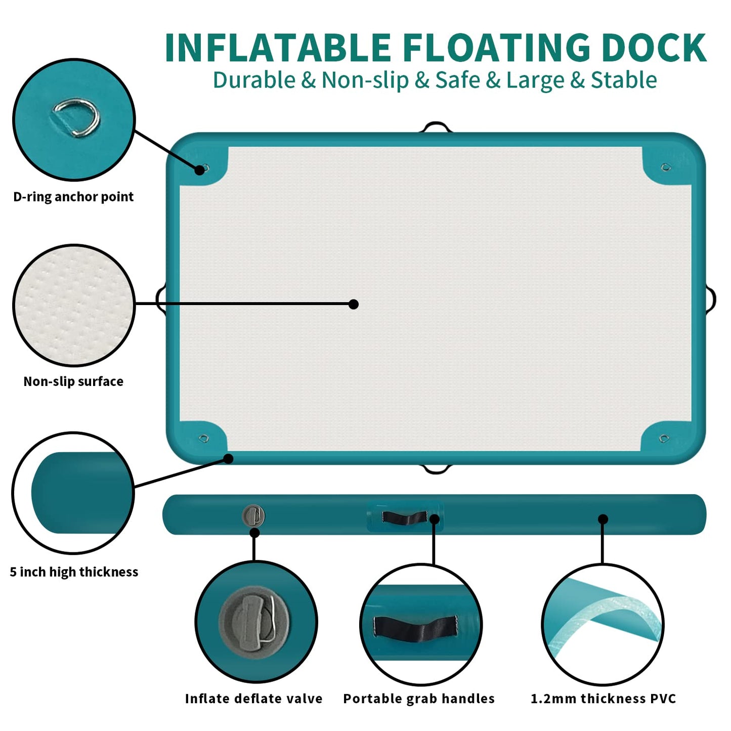 Inflatable Floating Dock