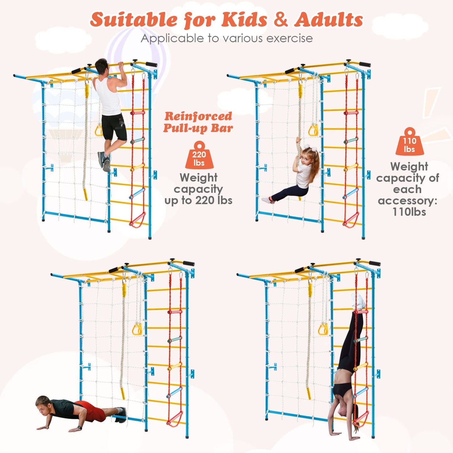 7 in 1 Climbing Toys for Toddlers