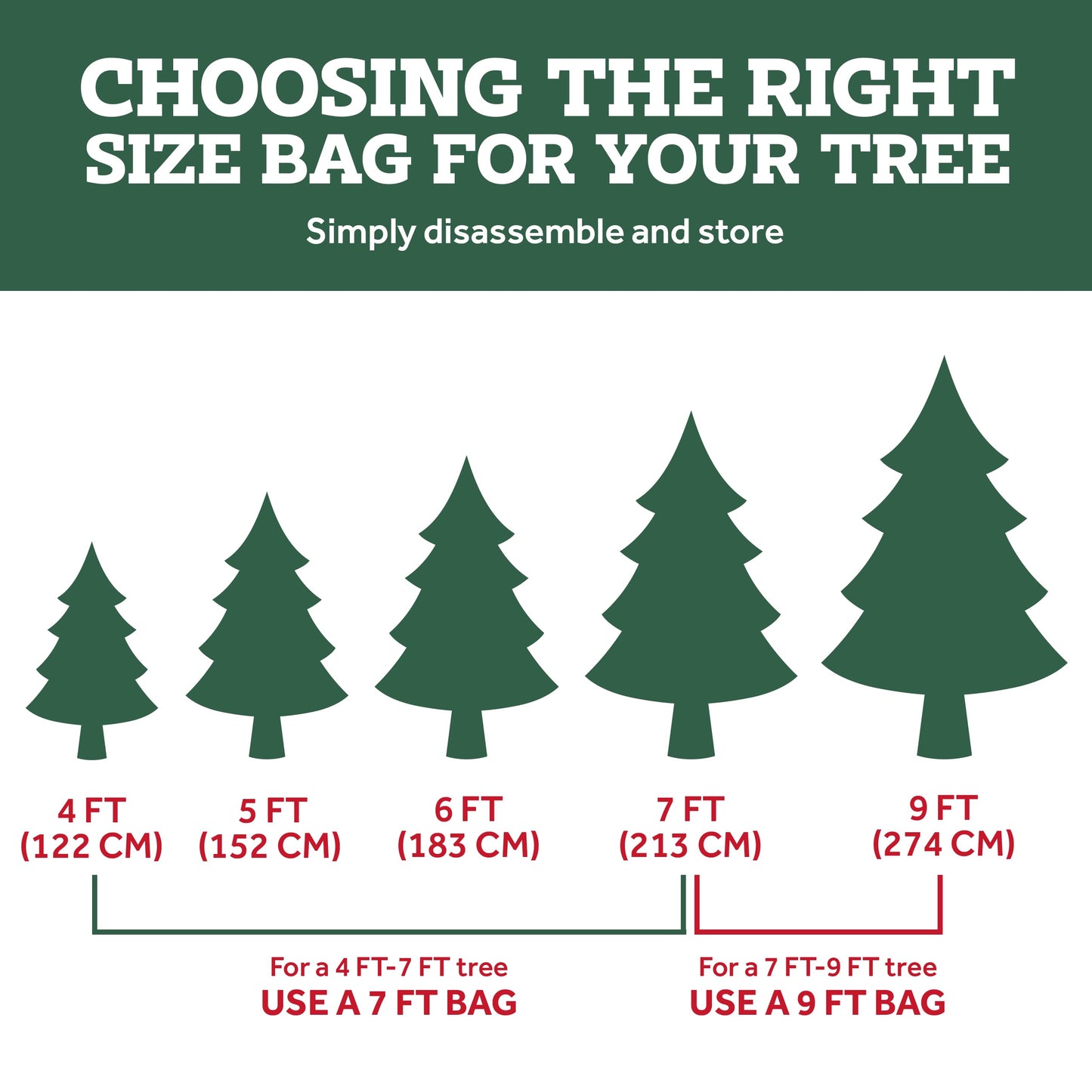 Storage Bag for 9 Ft Artificial Christmas Trees