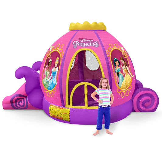 Princess Inflatable Pink Bounce House