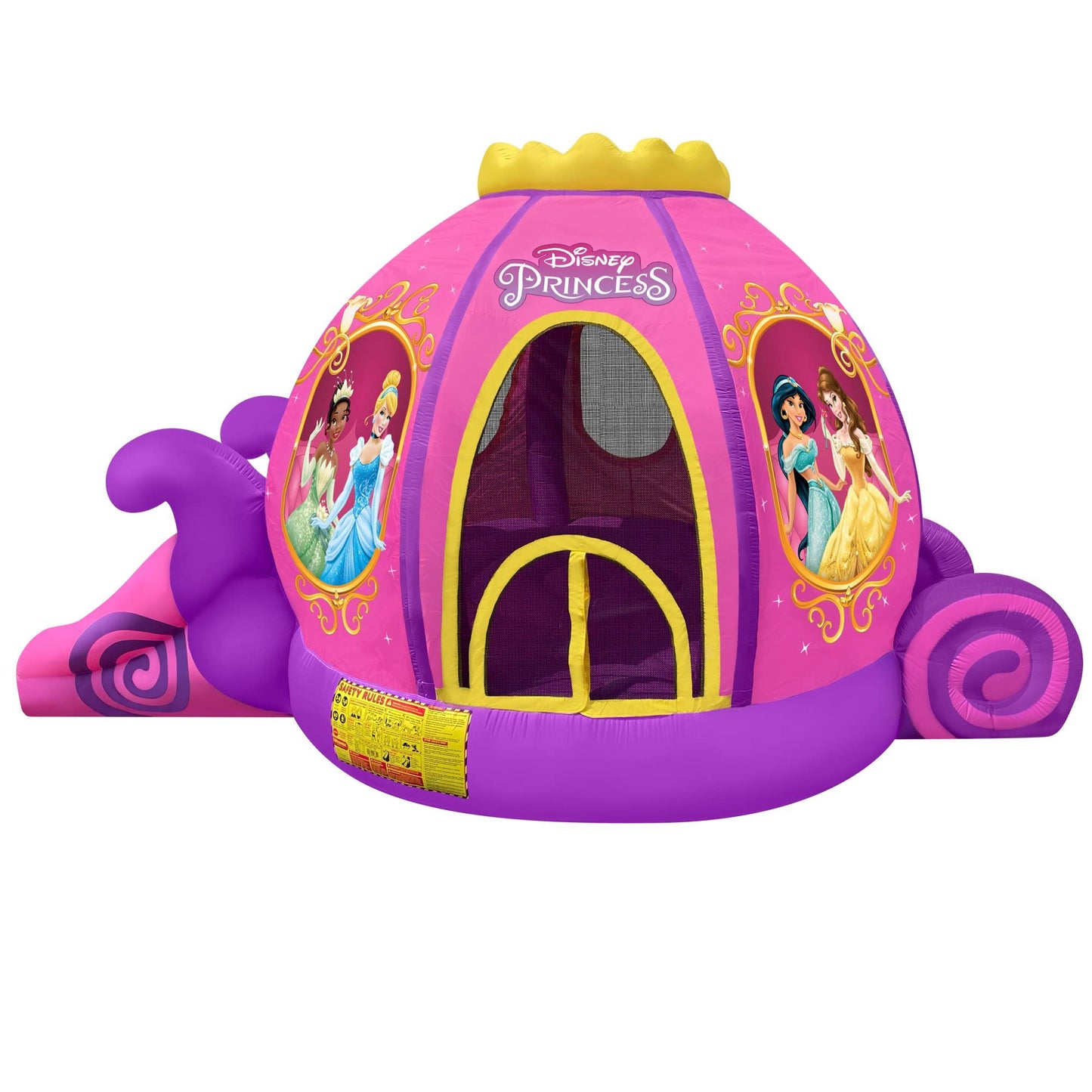 Princess Inflatable Pink Bounce House