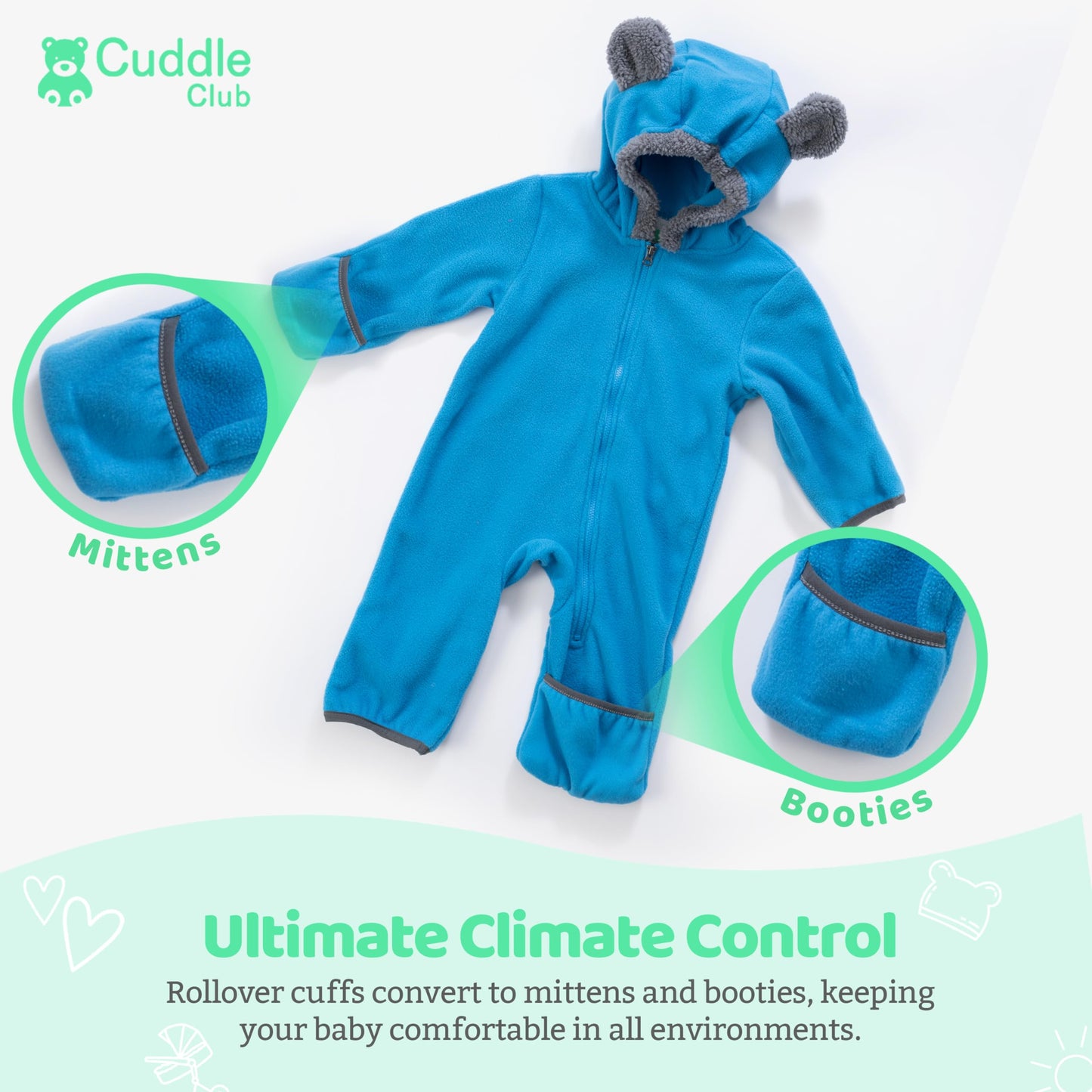 Fleece Toddler Romper