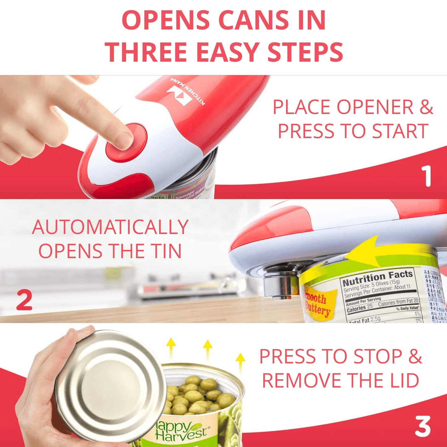 Kitchen Mama Auto Electric Can Opener