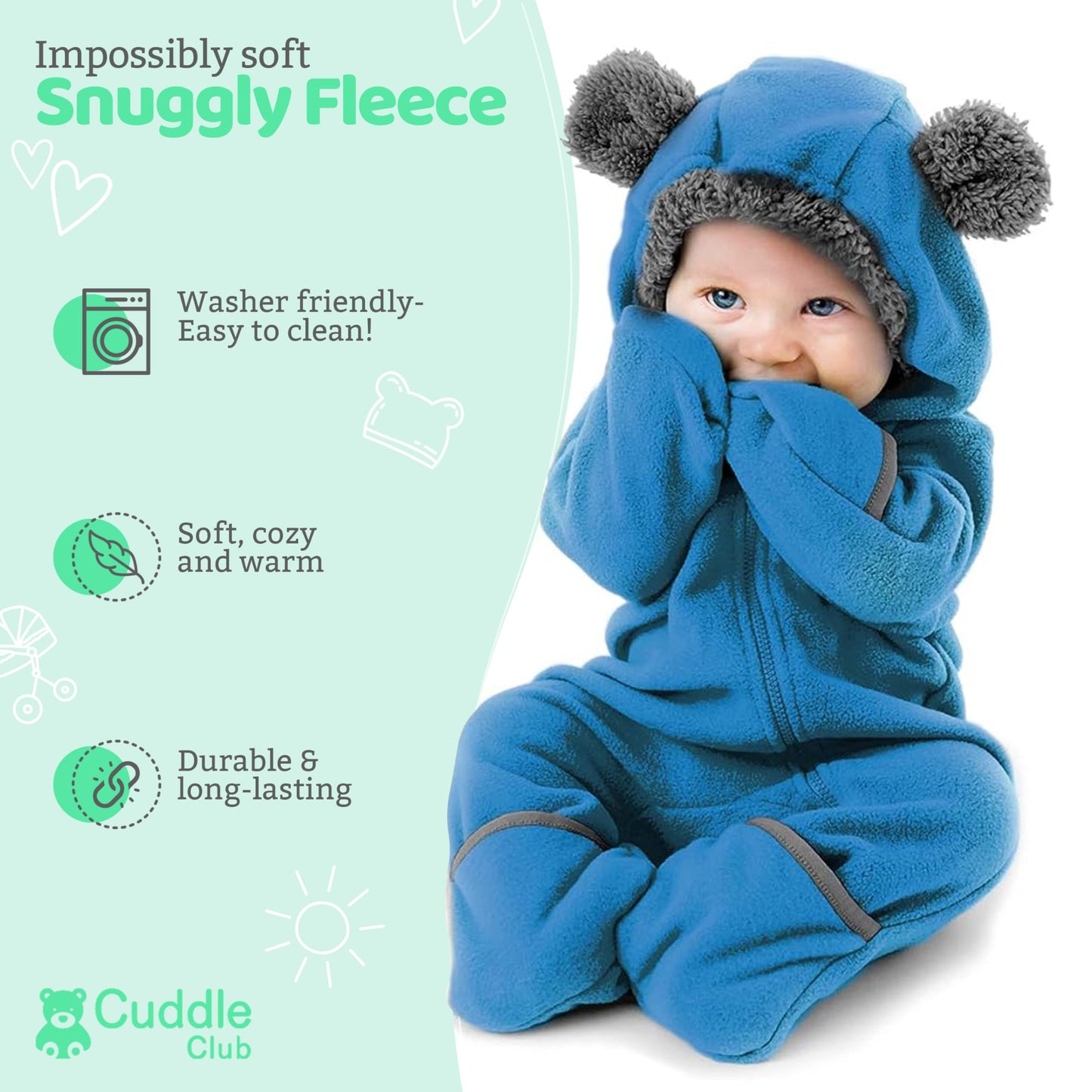 Fleece Toddler Romper