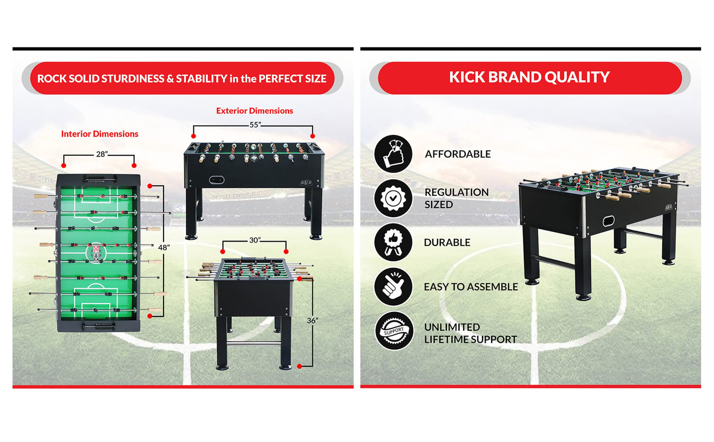 Triumph 55" Foosball Table