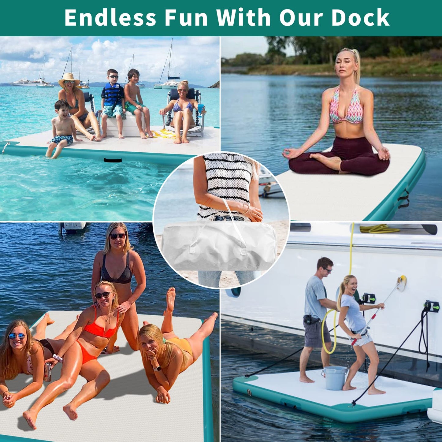 Inflatable Floating Dock