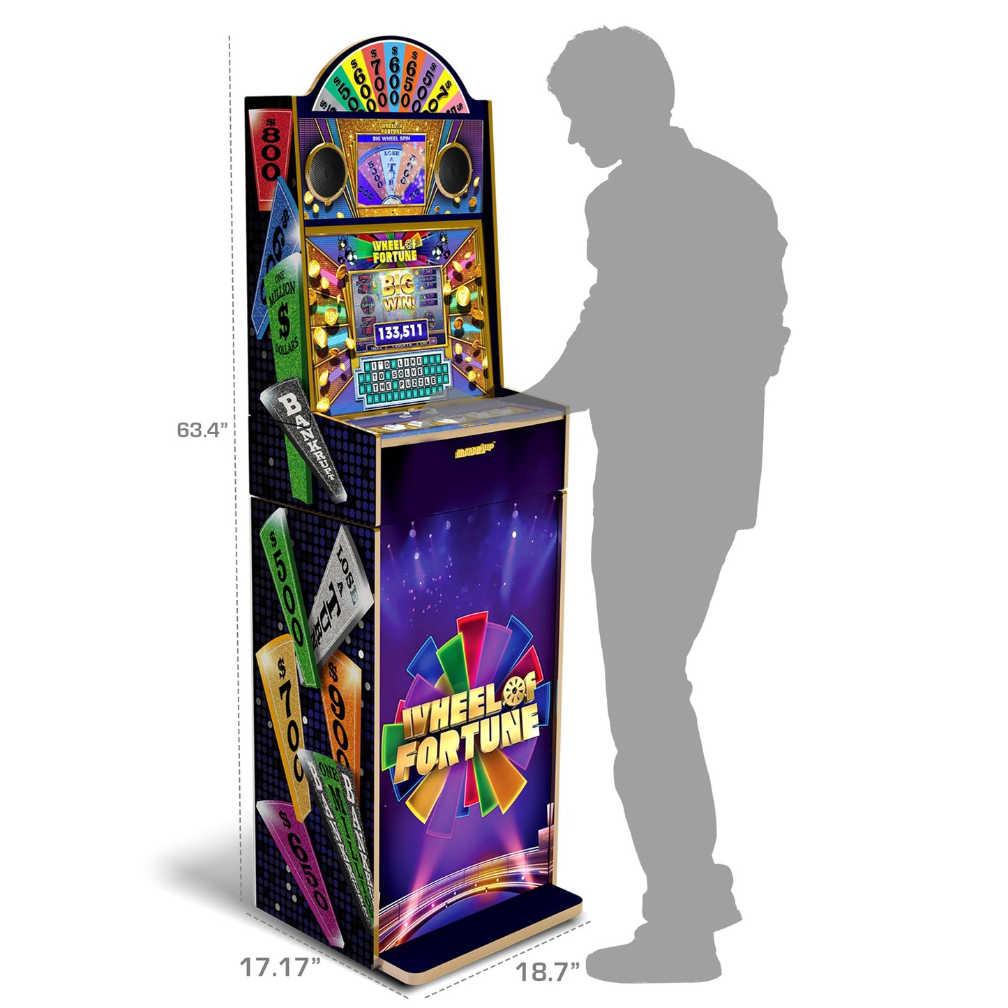 Wheel of Fortune Arcade Machine