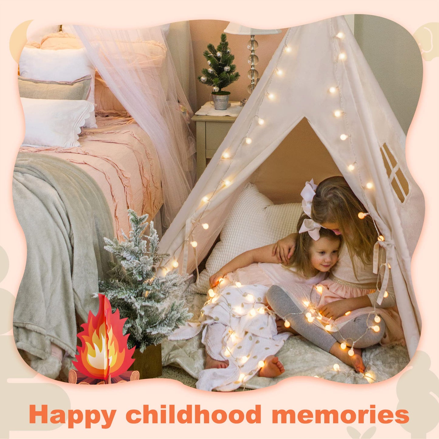 Kids Tent with Lights